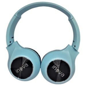 Fone de Ouvido Inova Bluetooth Entrada Cartão SD Sem Fio Portátil Mic