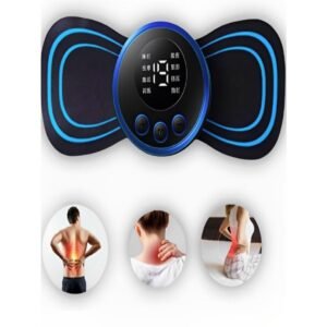 Massageador Elétrico Muscular Borboleta Portátil Recarregável USB